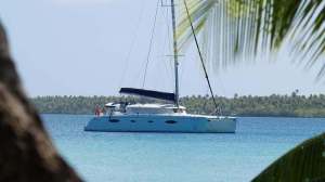 a boat on a body of water